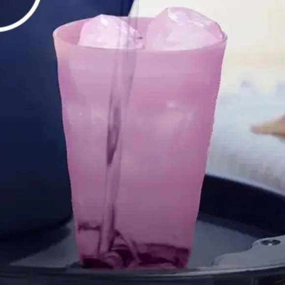 Tupperware Impressions 16oz. Tumblers. Set of 4 with matching liquid tight seals